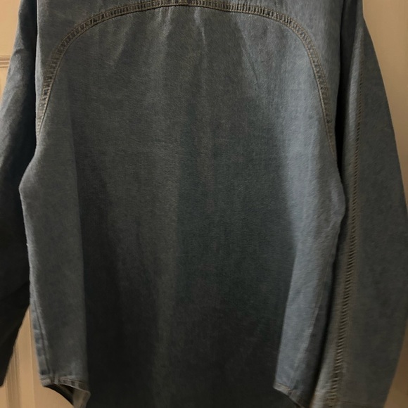 Bingo!bingo! Vintage USA Denim Blouse Petite size 12 (L) - Picture 3 of 7